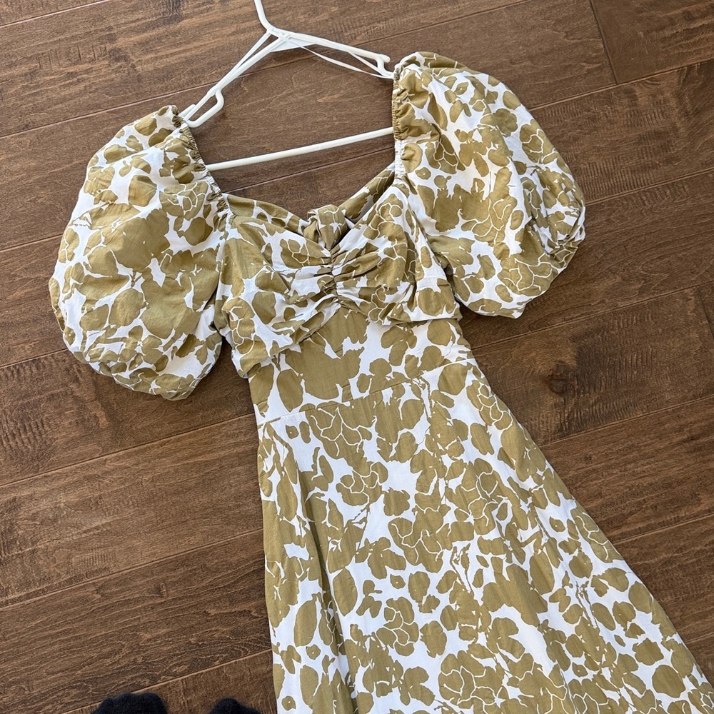 English Factory floral sweetheart cutout maxi dress - Picture 5 of 8